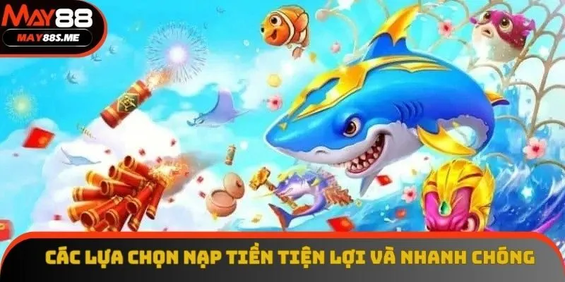 Các lựa chọn nạp tiền tiện lợi và nhanh chóng