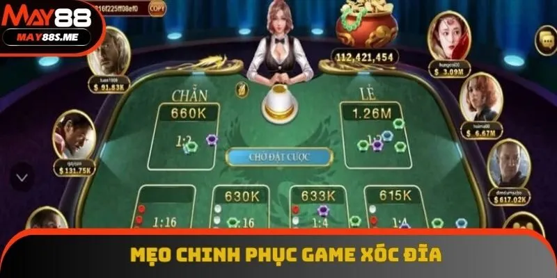 Mẹo chinh phục ván Xóc đĩa hiệu quả
