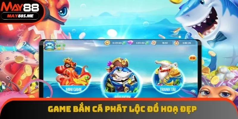 Chơi bắn cá phát lộc hệ sinh thái biển hấp dẫn